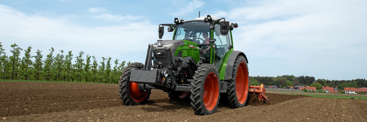 Der Fendt e100 Vario