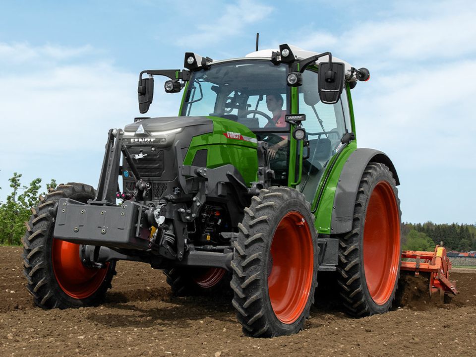 Der Fendt e100 Vario